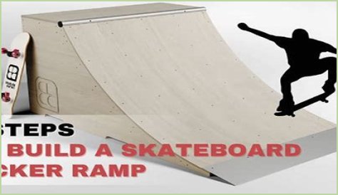 How do you make a skateboard kicker ramp?